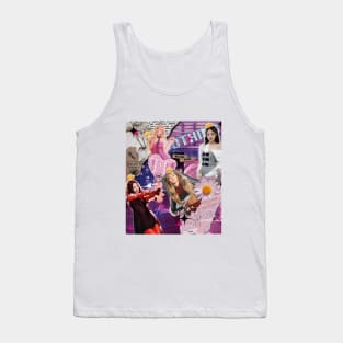 blackpink collage style design Tank Top